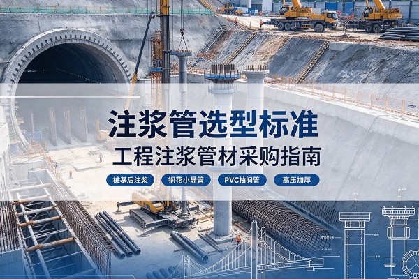 凉城注浆管选型标准