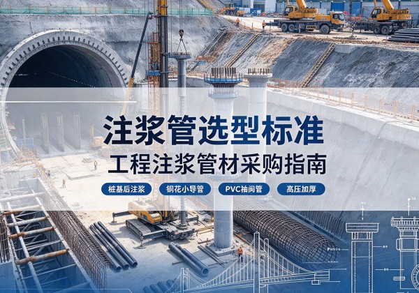 凉城注浆管选型标准
